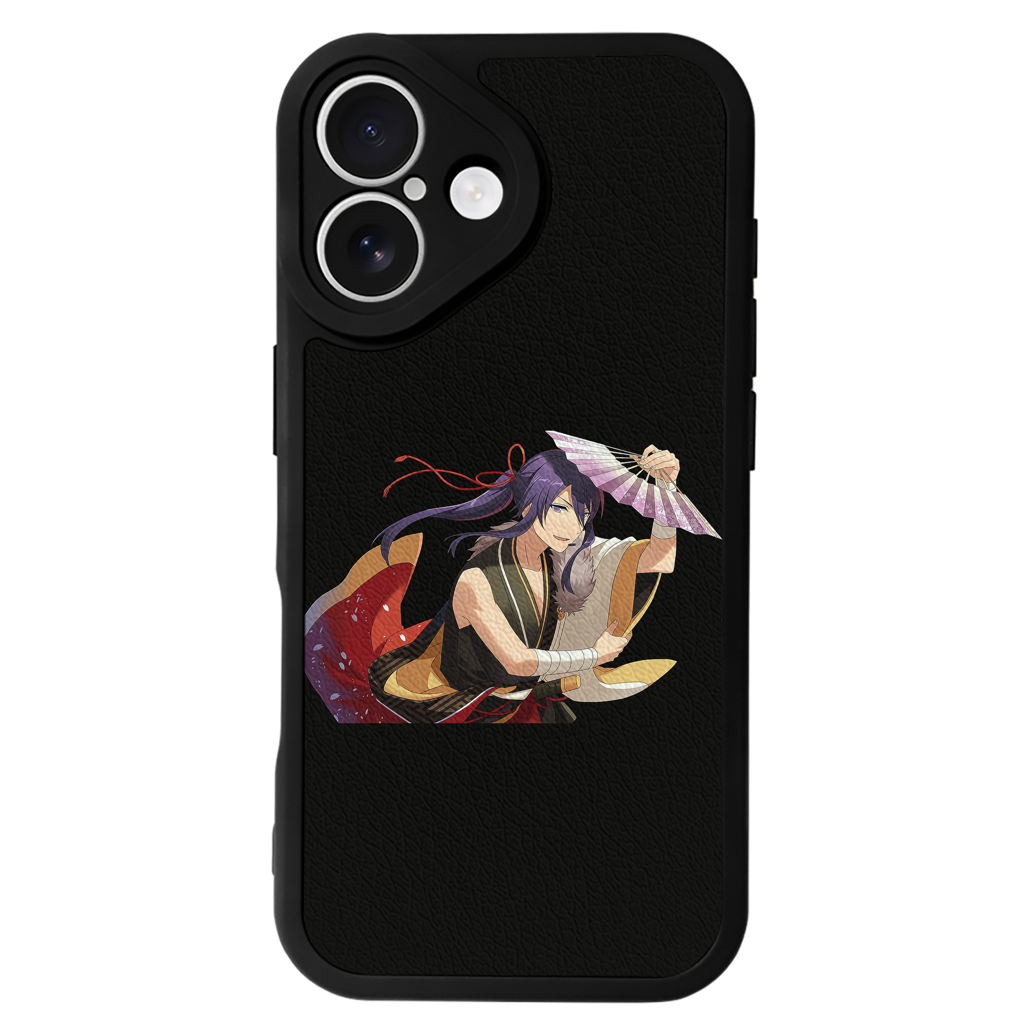 （画像用） あんさんぶるスターズ! Ensemble Stars 【iPhone 16シリーズ対応】シリコンスマホケース（レザー調） 材質：シリコン